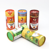 Biodegradable Cardboard Tea Box Food Grade Paper Tube for Coffee Beans Nuts