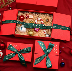 Custom Design Christmas Gift Packaging Box For Chocolates Cookies Candy Jewelry Birthday Gift