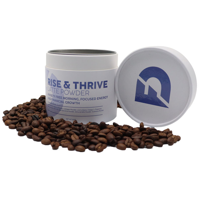 Eco-friendly Custom Logo Food Grade Packaging Tube for Tea Coffee Beans