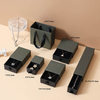 Biodegradable Customized Logo Jewelry Gift Boxes Packaging with Drawer for Rings Earrings