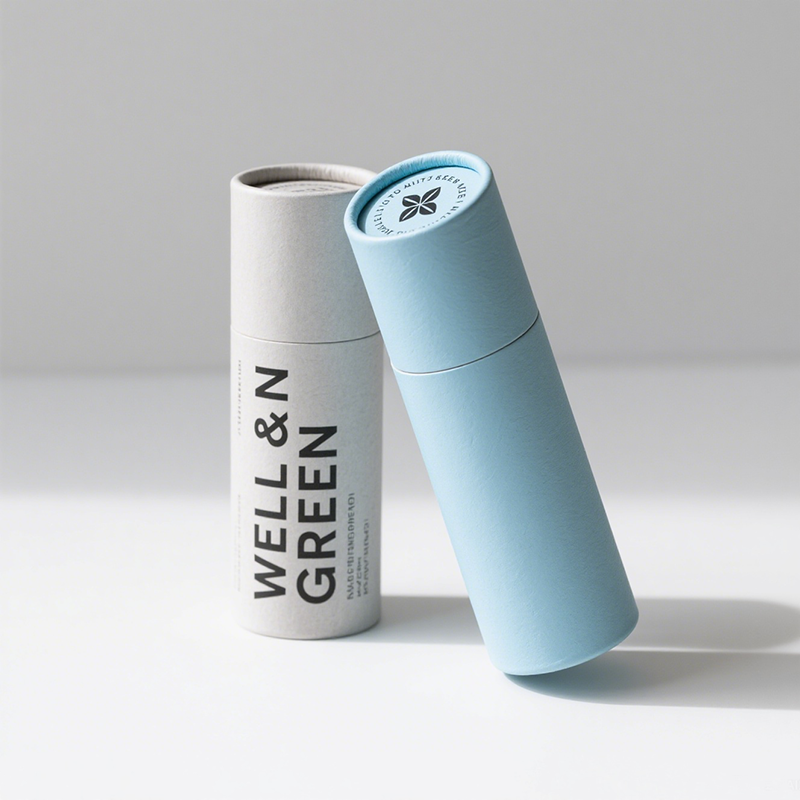 Biodegradable Paper Packaging Lip Balm Tube Packaging Paper Tube Packaging for Cosmetic