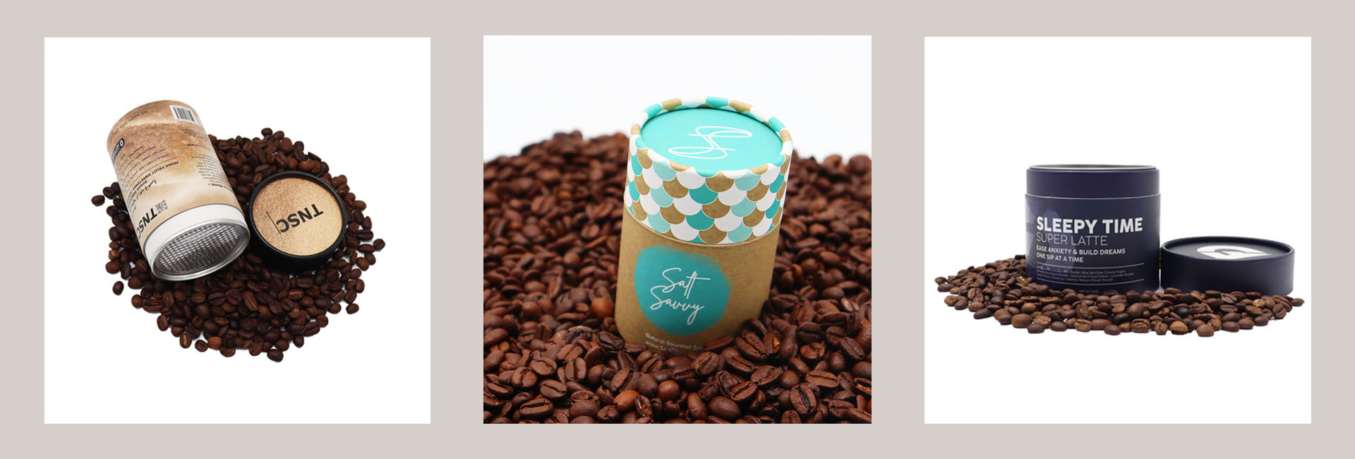 Coffee Tube Packaging