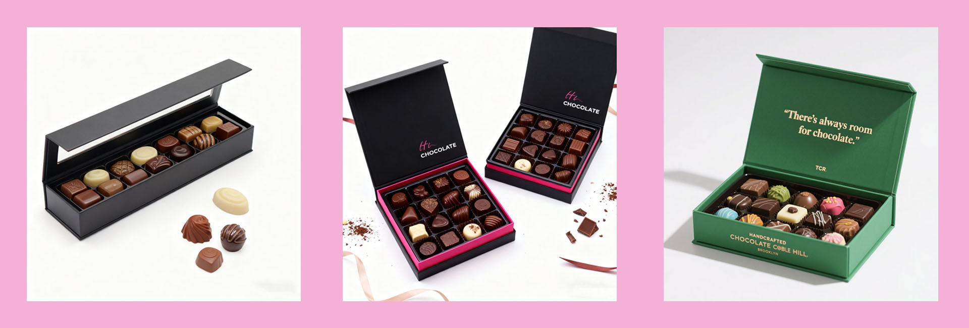 chocolates packaging box