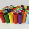 2-Inch Designer Art Paper Cores Handcrafted DIY Recyclable Colored Paper Tubes 54mm