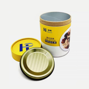 paper tube packaging with food grade foil