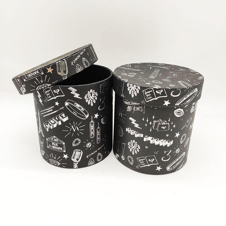 Round cylinder paper cans tube packaging