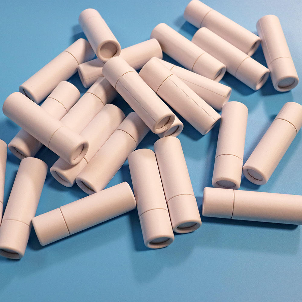5ml Hot Selling White Deodorant Paper Tube Lipbalm Tubes With Low Price