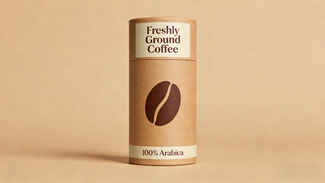 coffee powder paper tube packaging.png