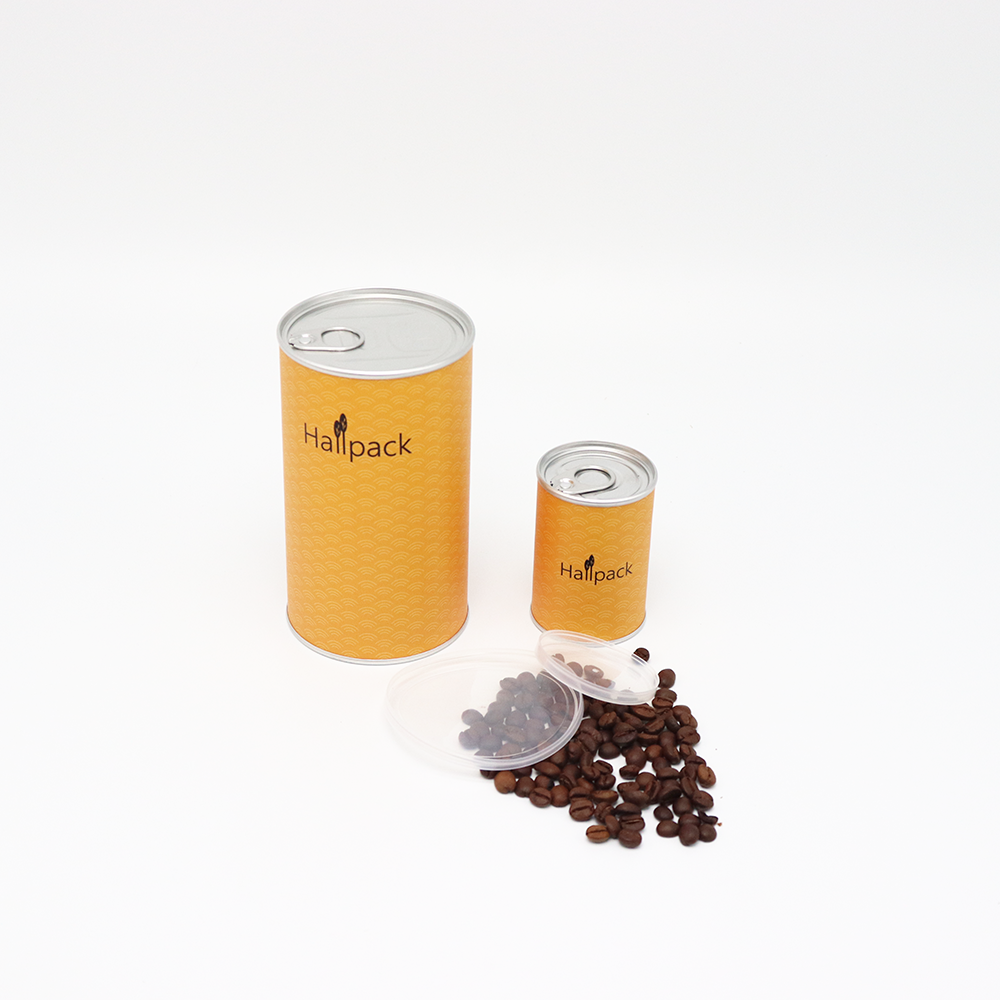 paper tube packaging with food grade foil