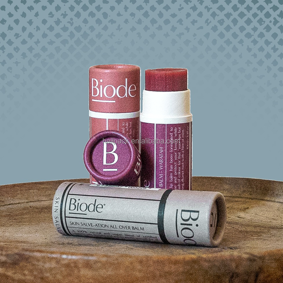 cardboard lipbalm tubes