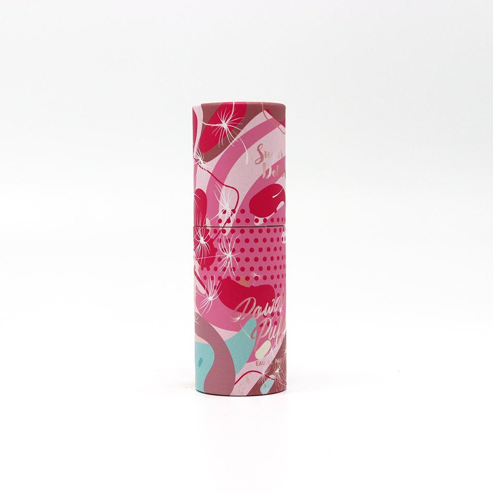 cosmetic paper tube container