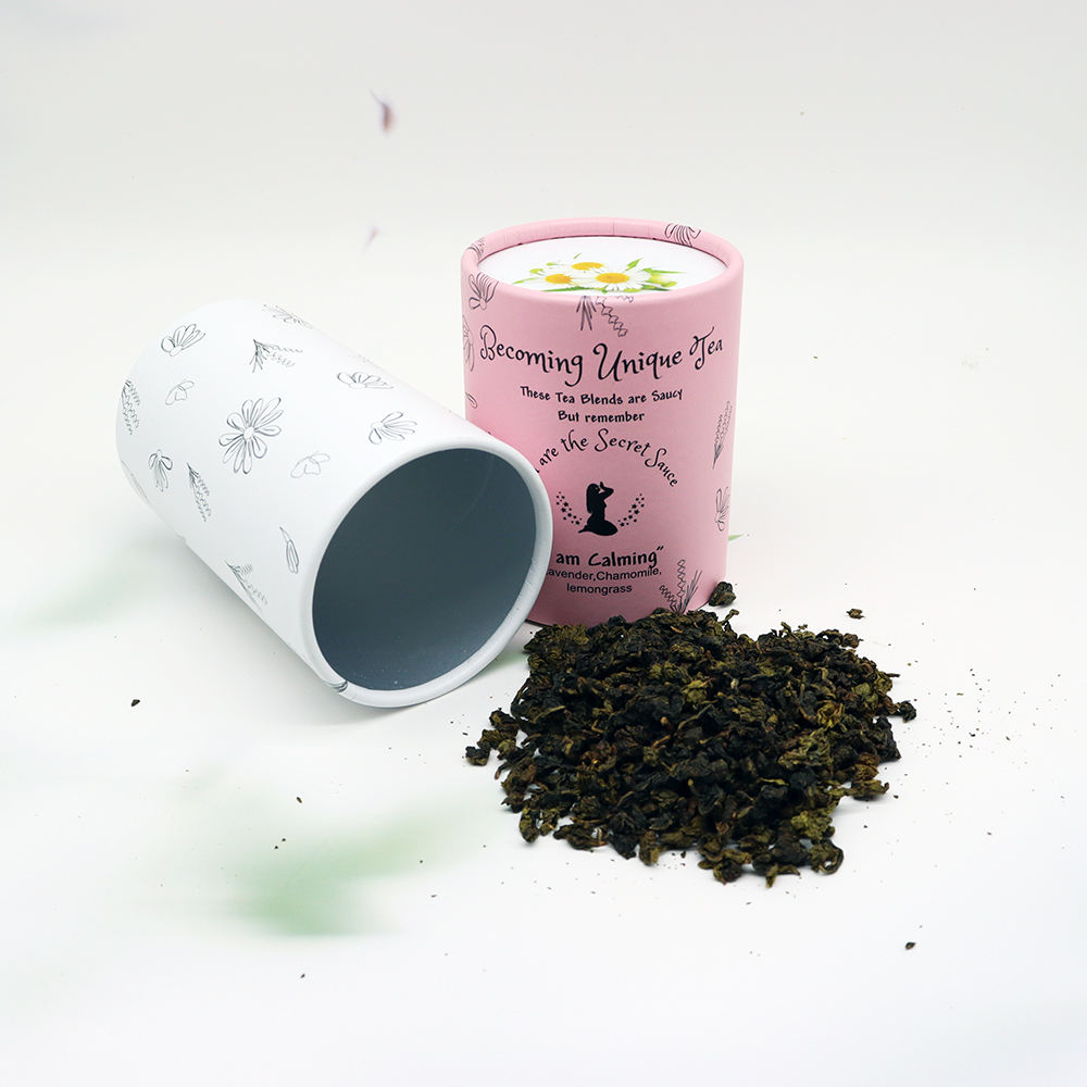 paper tube packaging with food grade foil