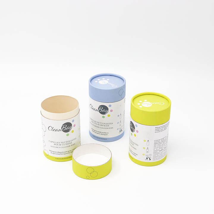paper tube packaging with food grade foil
