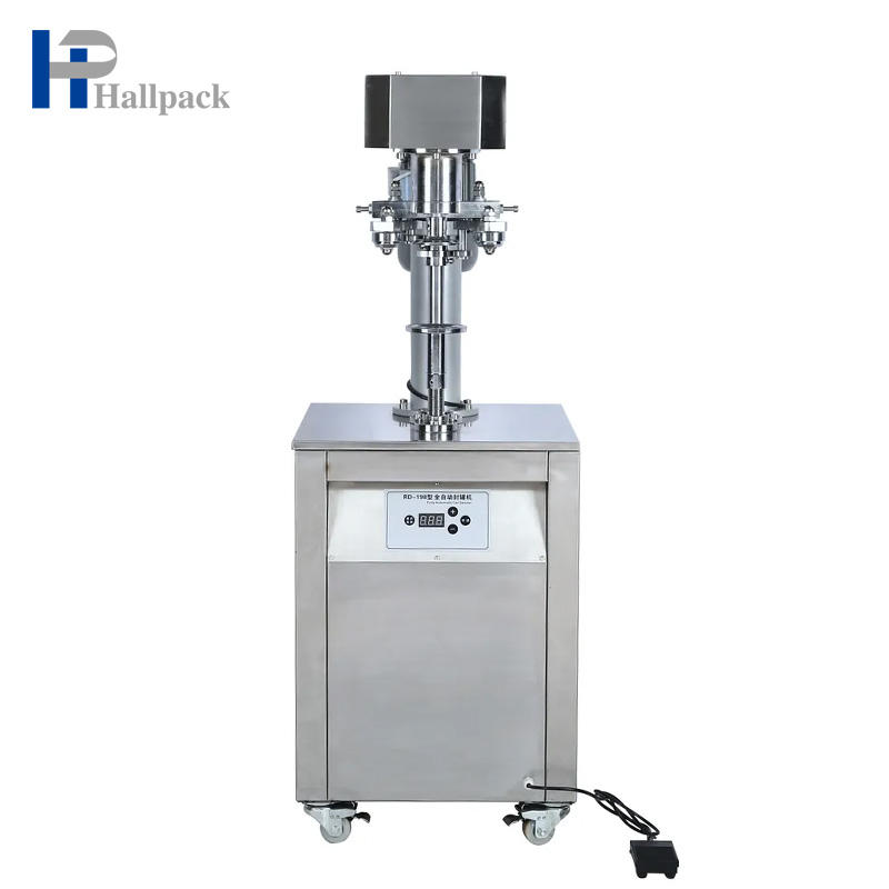 China New Product Sealer Automatic Can Vertical Stainless Steel Sealing Machine