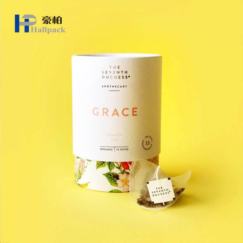 paper tube packaging with food grade foil