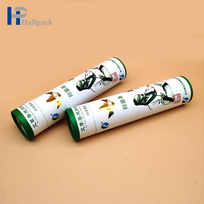 Cardboard Round Long Cylinder Kraft Cigar Core Paper Tube Shipping Tubes