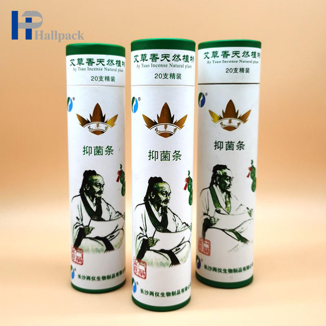 Cardboard Round Long Cylinder Kraft Cigar Core Paper Tube Shipping Tubes