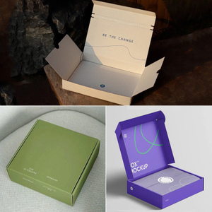 Use Digital Printed Square Cartons Corrugated Paper Folding Airplane Shipping Box