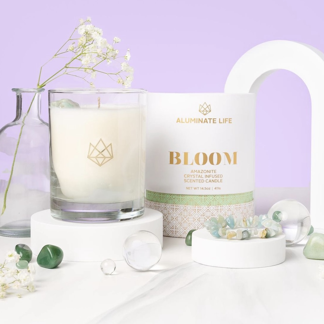 Candle tube packaging