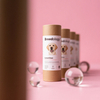 Recyclable Material Custom Design paper tube for collagen supplements Solid beverages packaging
