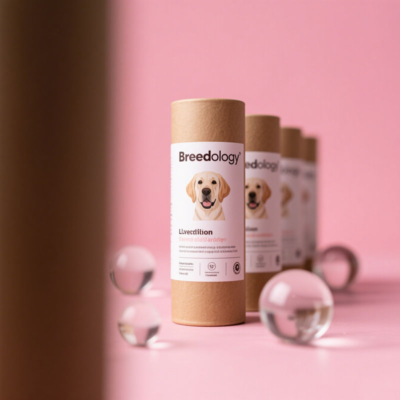 Recyclable Material Custom Design paper tube for collagen supplements Solid beverages packaging