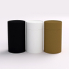 High Quality Brown Eco Kraft Mailing Paper Box Tube customize white round box black biodegradable cylinder paper tube packaging