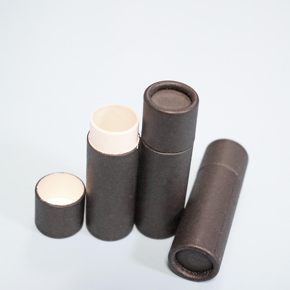 5ml Black Deodorant Paper Tube Lipbalm Tubes With Low Price