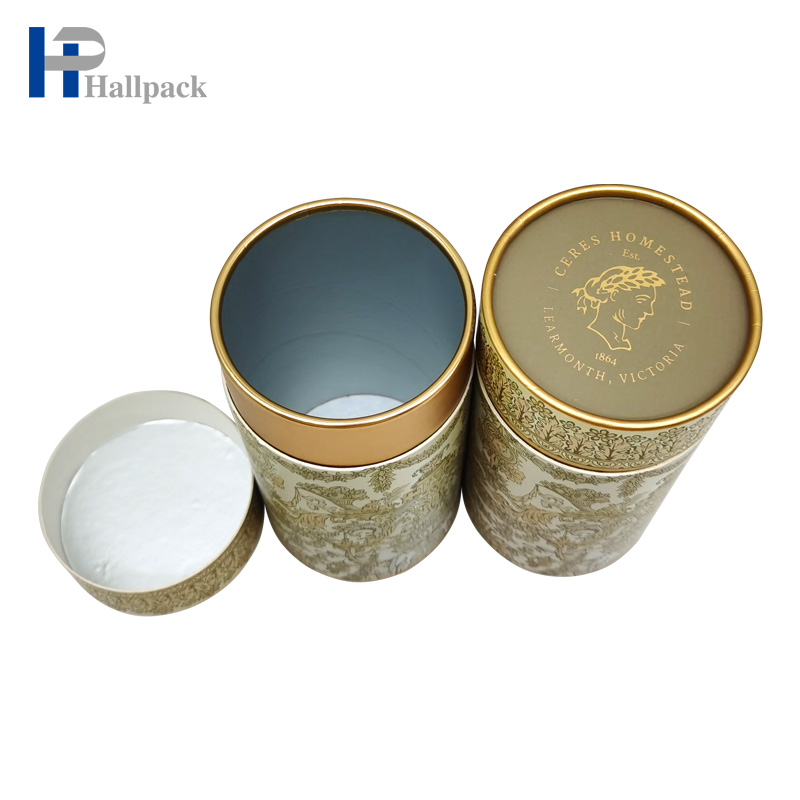 paper tube packaging for food