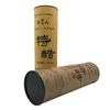 Food Grade Round Paper Tube Packaging Factory Direct Sale Tea All Craft Paper Kraft Paper Eco-friendly OEM Custom Color Accept