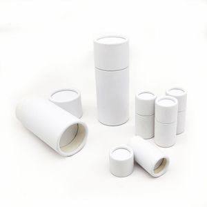 Hot Selling White 3.5 Deodorant Paper Tube Lipbalm Tubes With Low Price