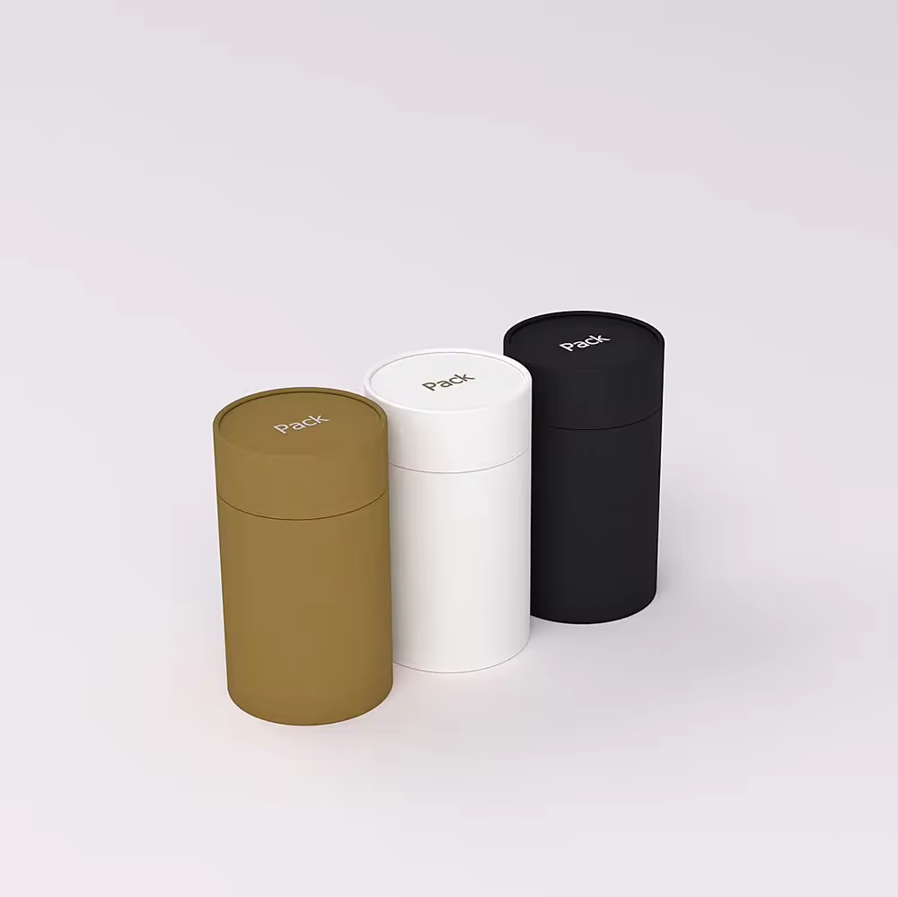 food paper tube box