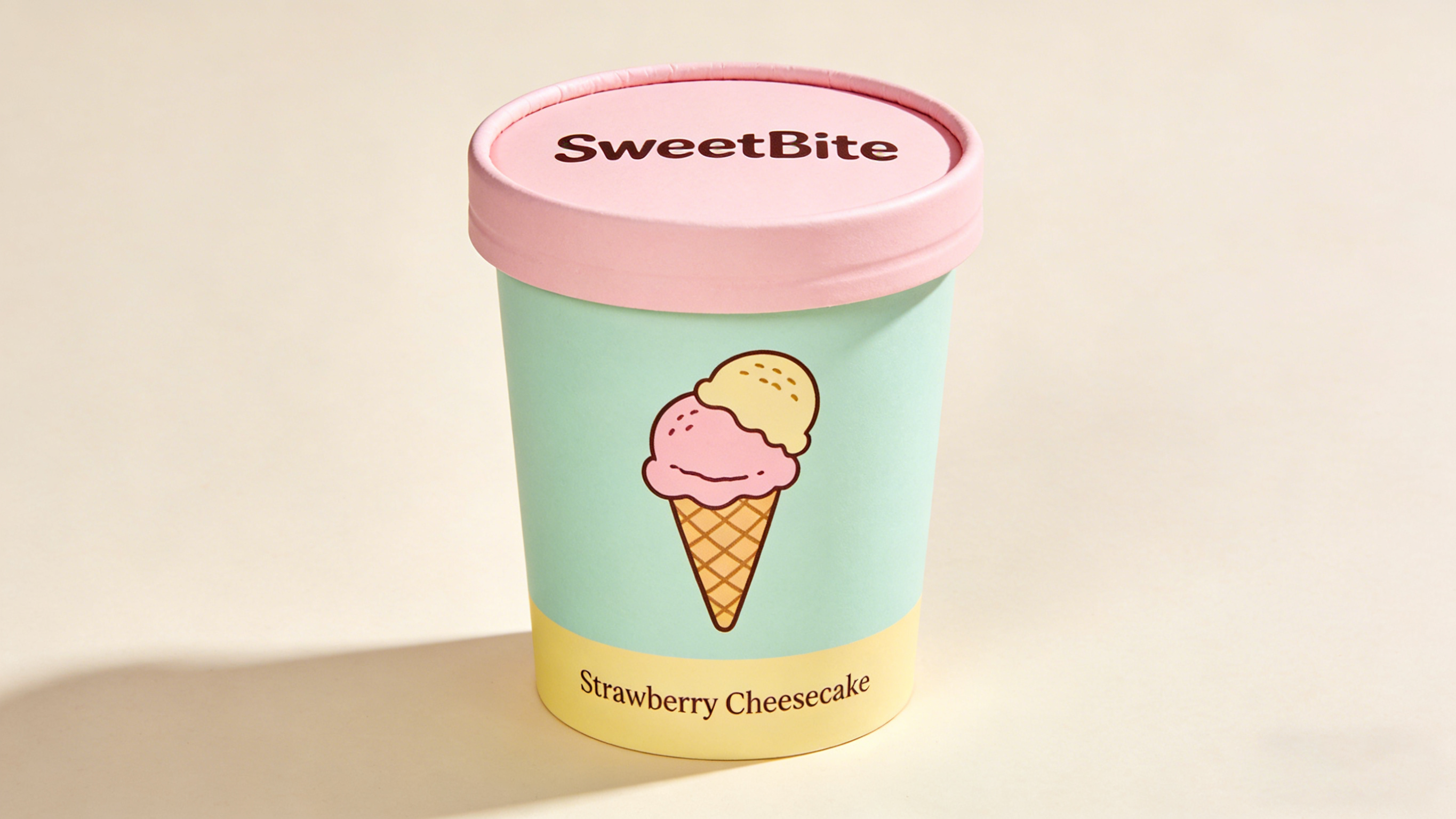 Ice Cream Package Paper Tube