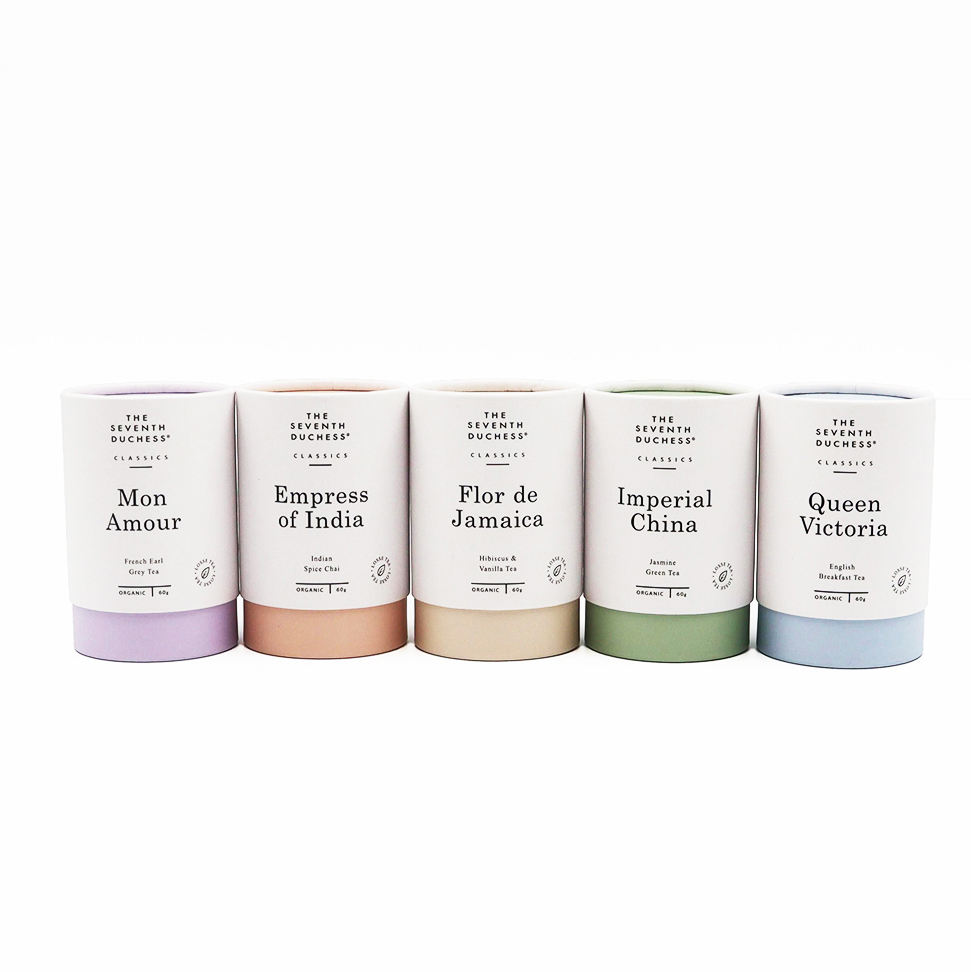 food paper tube box