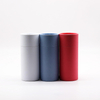 100% Recycled Material craft paper tube Custom Handmade Soy Wax Luxury Candle Glass Jar paper core tube tea packaging