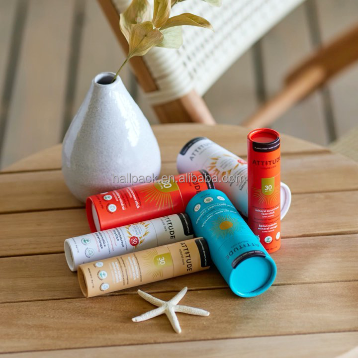 lipbalm paper tube