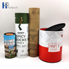 Cylinder Paper Tube Gold Kraft Paper Squeeze Tube Underwear Paper Tubes