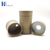 Wholesale Customized Paper Tube Packaging Pure Kraft Paper Tube With Open Top