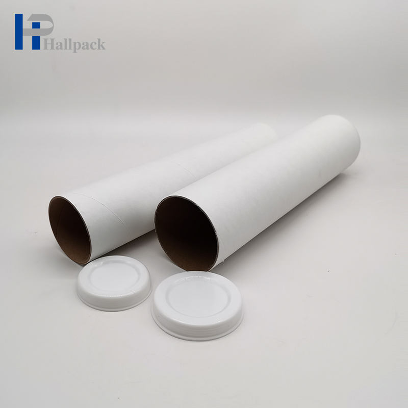 Customized Brown Kraft Mailing Postal Packaging Cardboard Paper Tube