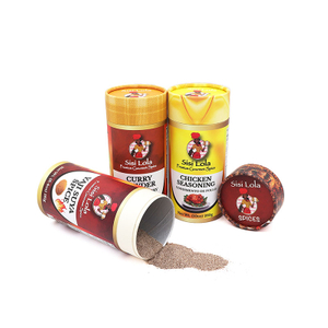 Biodegradable Cardboard Tea Box Food Grade Paper Tube for Coffee Beans Nuts