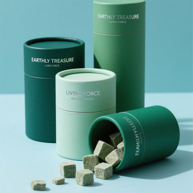 Eco-friendly Custom Logo Food Grade Packaging Tube Airtight Dried Fruit Can