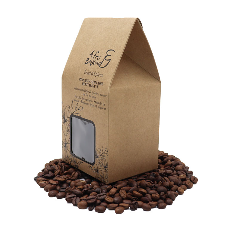 Custom Coffee Beans Box Packaging Luxury Jewelry Box for Gift Bag