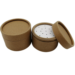 Hot Sale Custom Deodorant Stick Paperboard Kraft Cardboard Paper Tube With Sieve