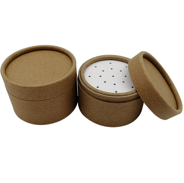 Hot Sale Custom Deodorant Stick Paperboard Kraft Cardboard Paper Tube With Sieve