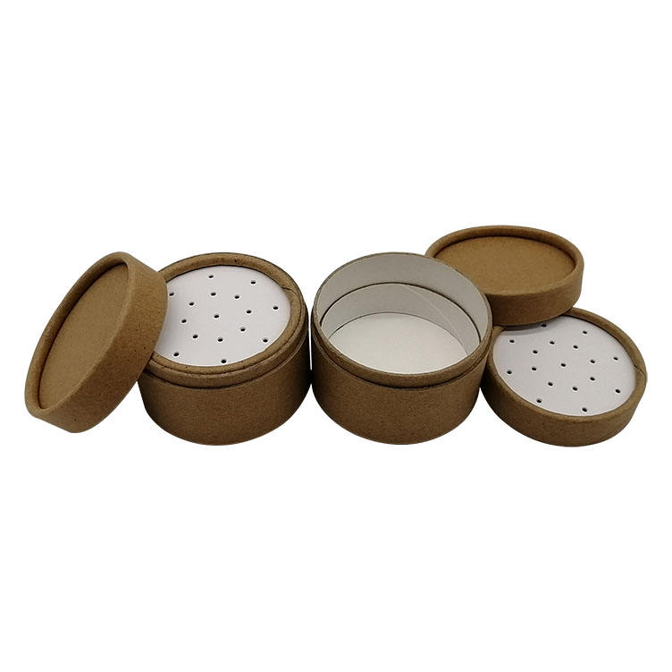 Hot Sale Custom Deodorant Stick Paperboard Kraft Cardboard Paper Tube With Sieve
