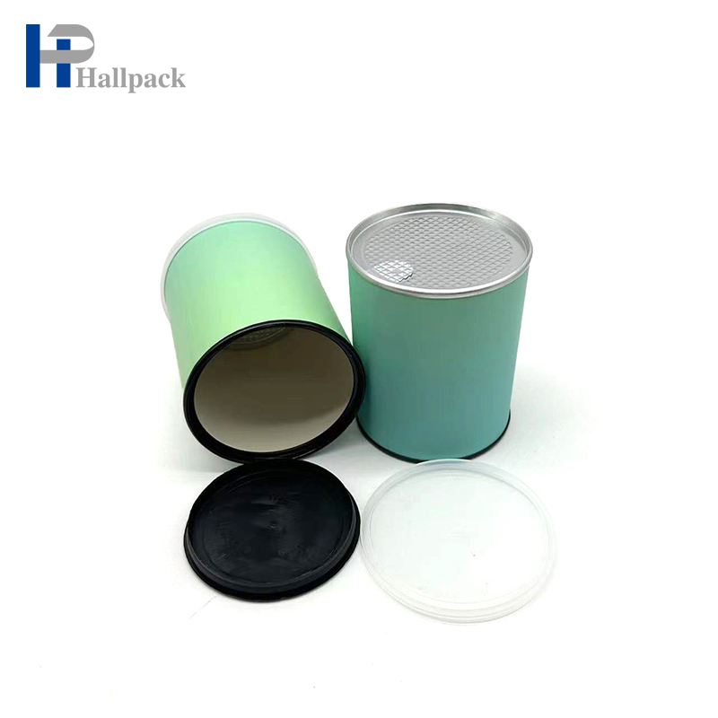 paper tube packaging with food grade foil