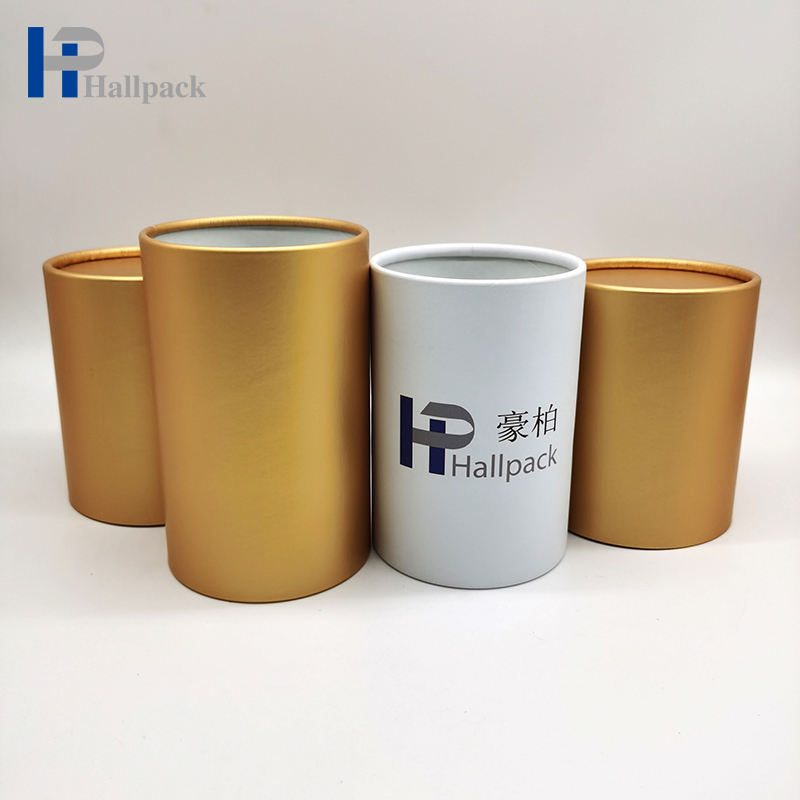 paper tube packaging with food grade foil