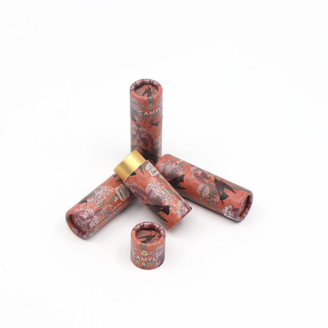 cosmetics in paper tubes