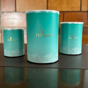 Wholesale Round Metal Lid Paper Tube