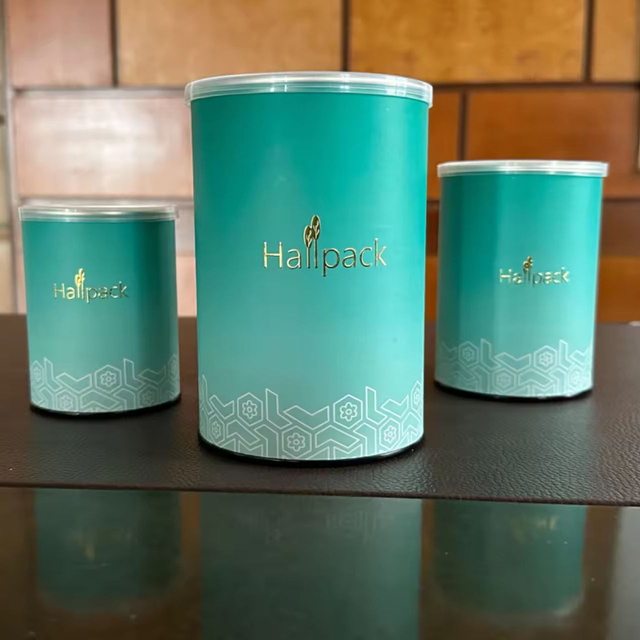 Wholesale Round Metal Lid Paper Tube