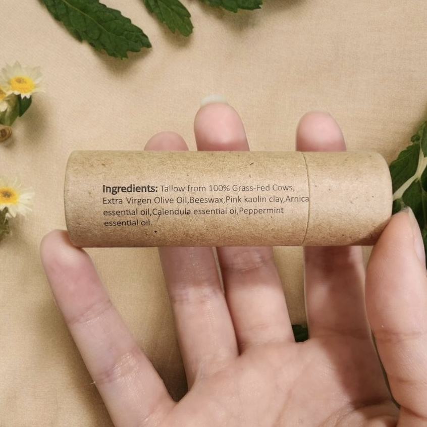 paper lipbalm tubes